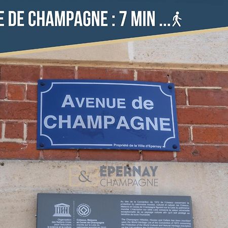 Terrasse 86 - Terrasse & Climatisation - 4-6 Personnes - Bnb Epernay Ngoại thất bức ảnh